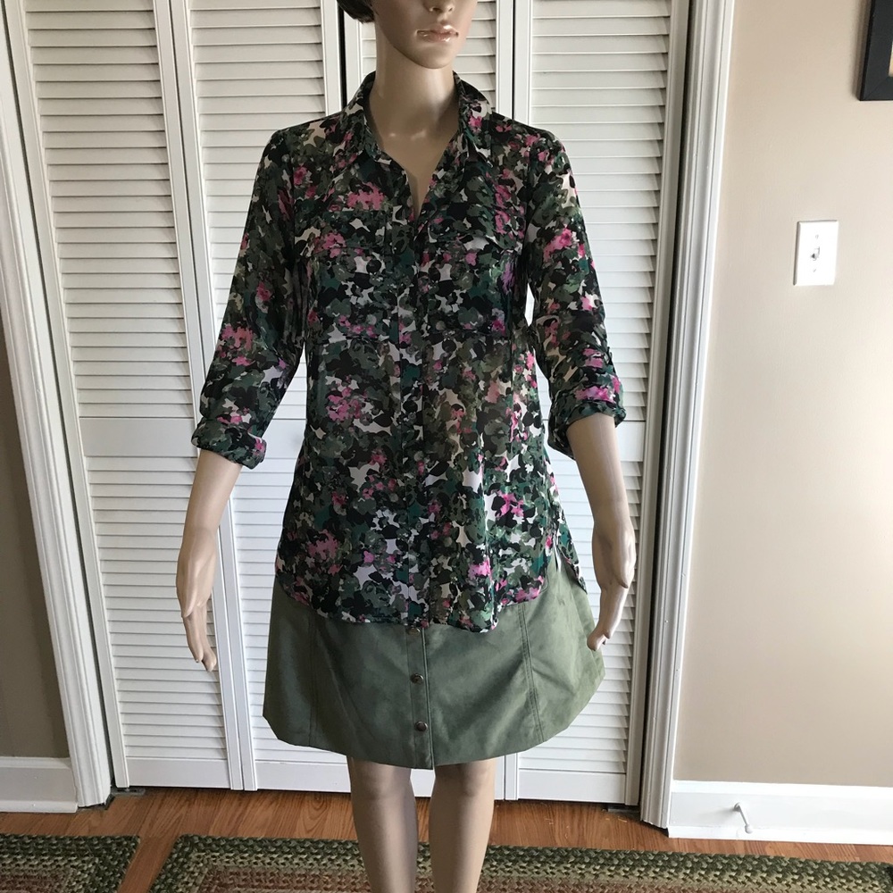 Charlotte Ronson Shirt SZ XS